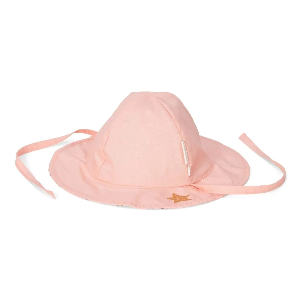 Reversible Sun Hat Starfish Pink / Ocean Dreams Pink