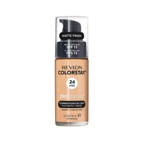 REVLON - ColorStay Makeup for Combination/Oily Skin SPF15, Natural Ochre - 1 fl. oz. (30 ml)