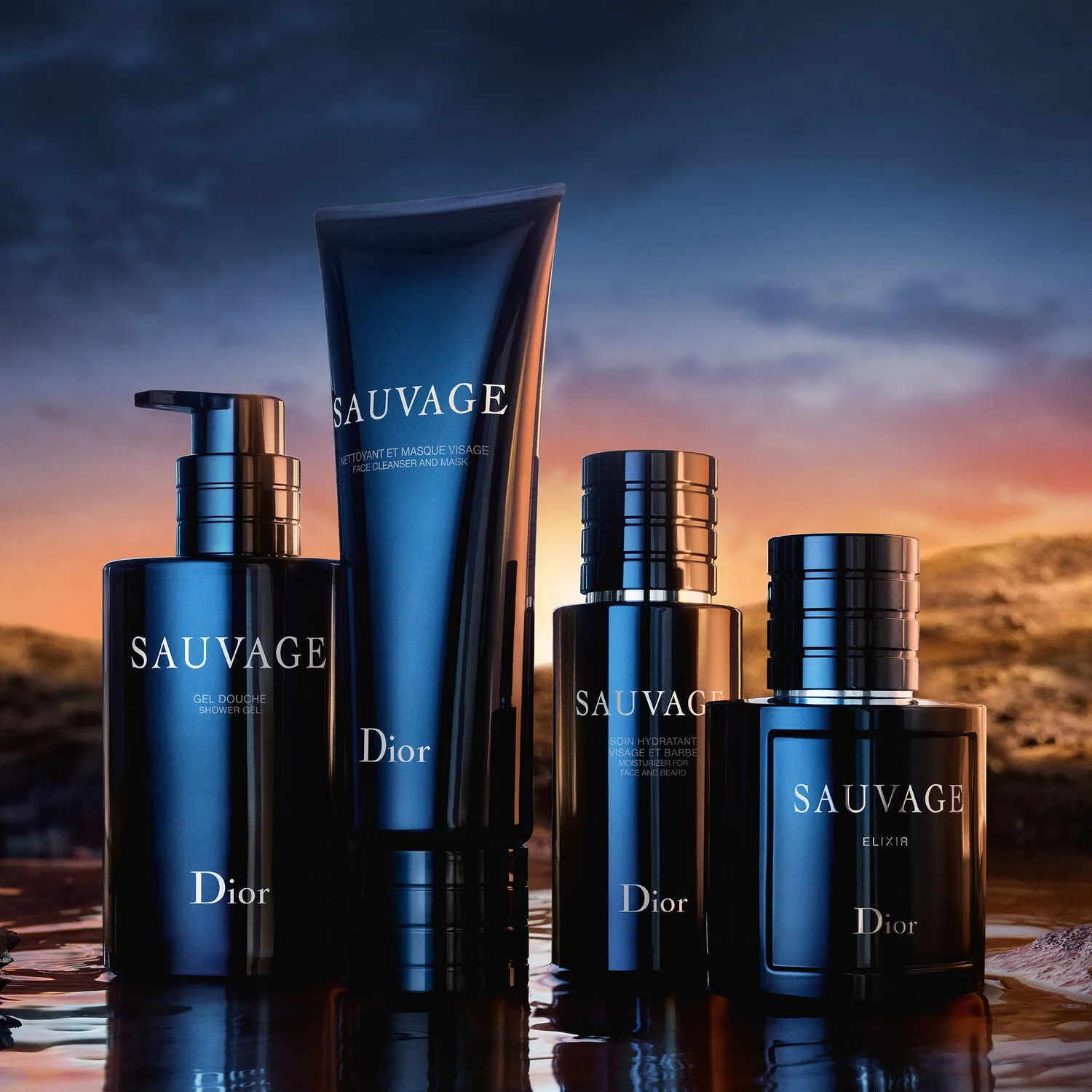 Sauvage Face Cleanser And Mask
