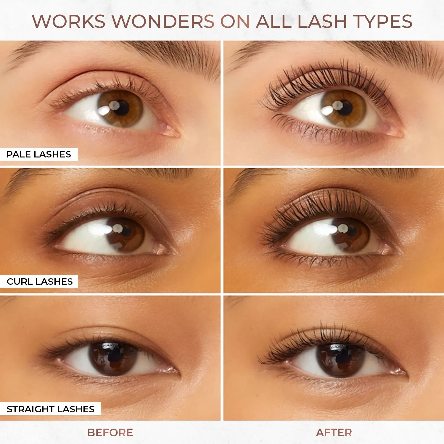 Serum-infused Volume Boost Mascara with Castor Oil and Coconut Oil : 8 ml