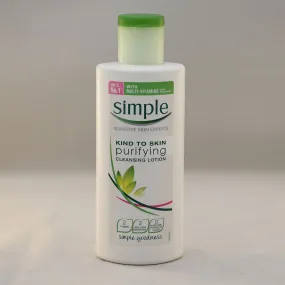 Simple Kind To Skin Purifying Cleansing Lotion 200ml (N)