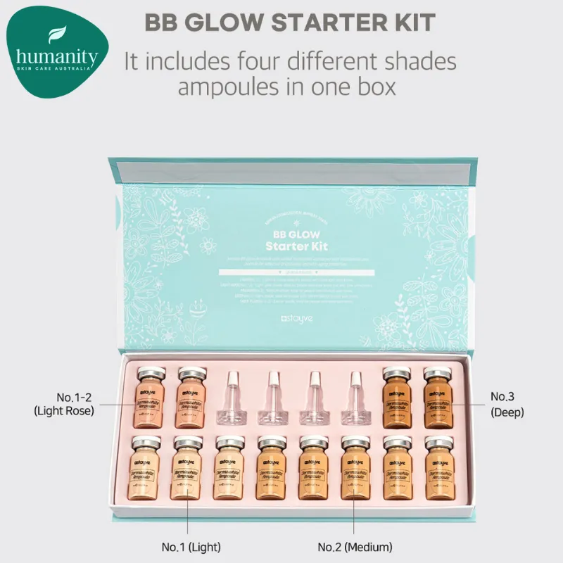 Stayve BB Glow Serum Starter Kit (12pcs x 8ml)