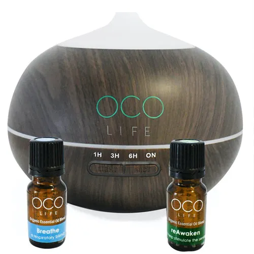 The Zen Dark Wood with 2 oils