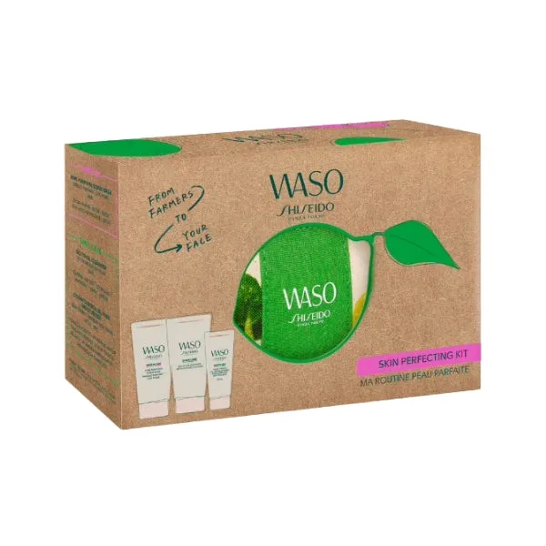 Waso Skin Perfecting Gel To Oil Set