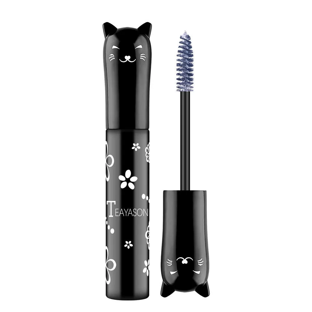 Wholesale color blue purple pink white purple royal blue coffee is not easy to smudge mascara JDC-MA-XuQ001