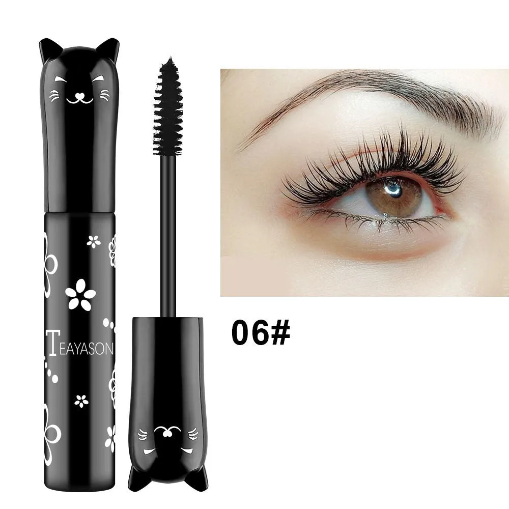 Wholesale color blue purple pink white purple royal blue coffee is not easy to smudge mascara JDC-MA-XuQ001