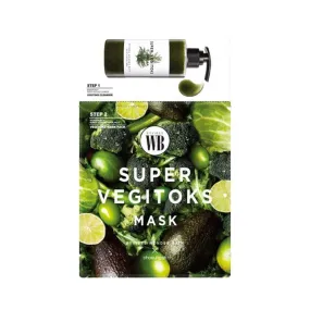 Wonder Bath Super Vegitoks Mask Pack Green, 1pc