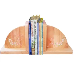 Wood Cross Bookends for Baptism